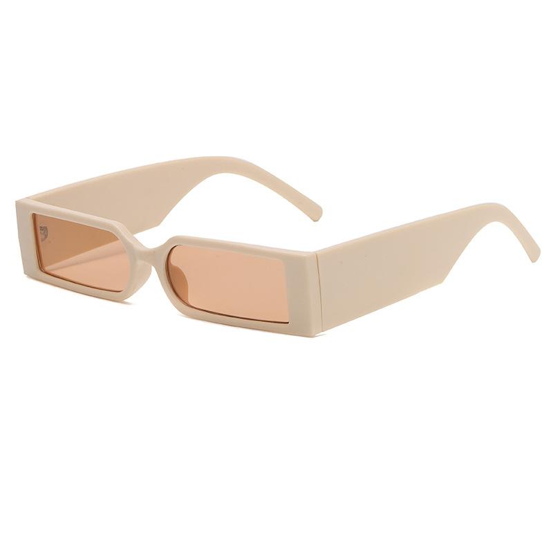Vintage Small Hip Hop Glasses Rectangle Women'S Square Sunglasses Retro Style Fashion Brand Design Sunglasses Modern Uv400