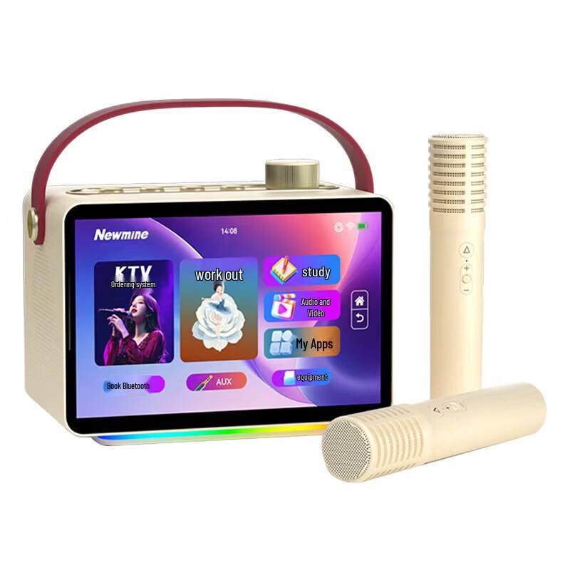 Newmine KK19 Smart Karaoke Cinema Bluetooth Speaker CN Plug (adapter Included)