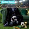 Custom Name Blanket Alien Fire Blanket Bedding Blanket for Travel, Camping, Living Rooms, Offices, Sofas, Fan Christmas gift
