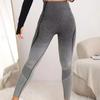 Gradient Seamless Casual Sports Fitness Yoga Pants Women Hollow Out Slim Fit High Waist Yoga Leggings Trouser Ladies Running Gym Yoga Leggings 25607