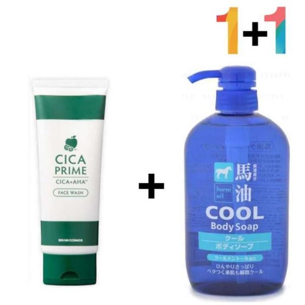 [OFK8517P] Cica Cleansing Foam Cleanser Morning (12128962) Cica Foam + Cool Body Wash