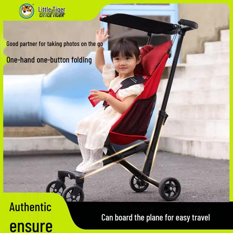 

Лимитированная серия Little Tiger T18 Легкая складная карманная детская коляска