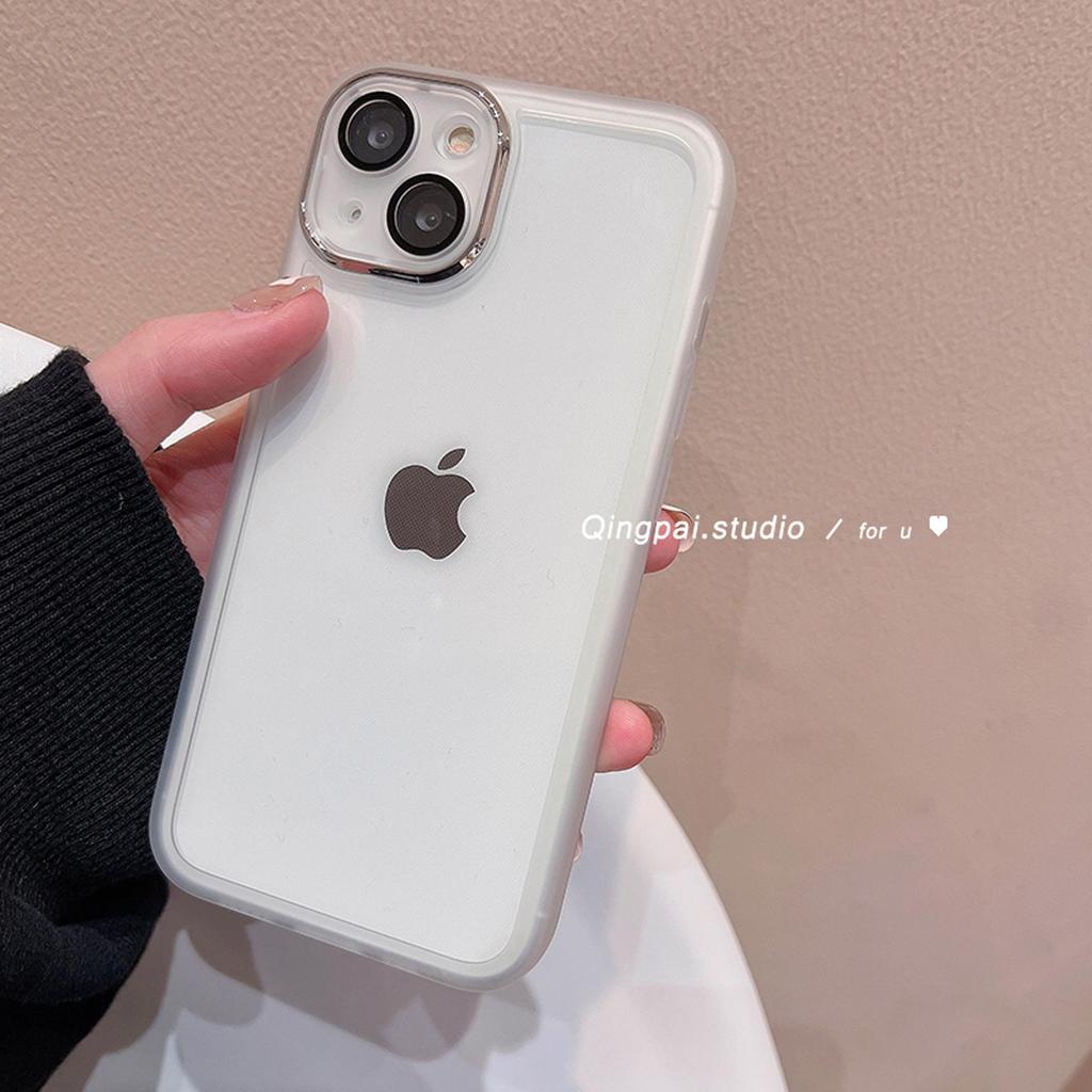 "Ultra-dünne transparente Anti-Sturz-Schutzhülle für iPhone 15 Pro Max - Einfaches, umfassendes Design"