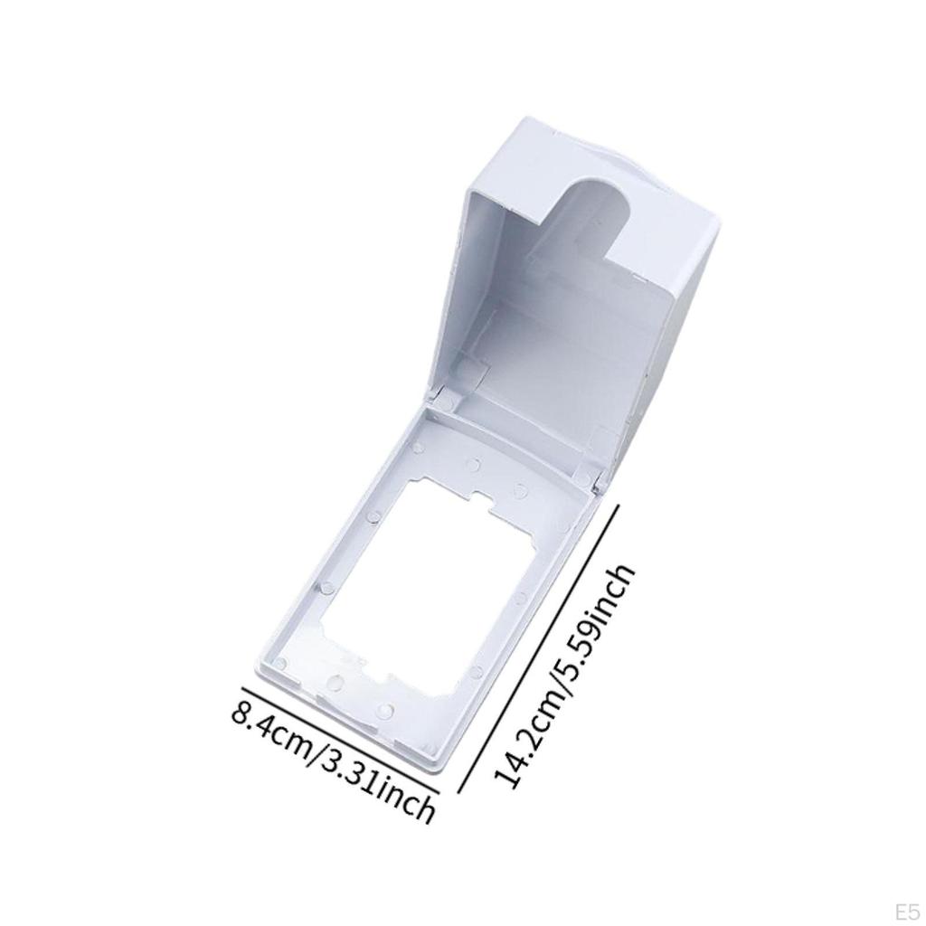 120 Type Anti Outlet Cover Dustproof 142x83x48mm Professional for Bathroom Guard Switch Protection