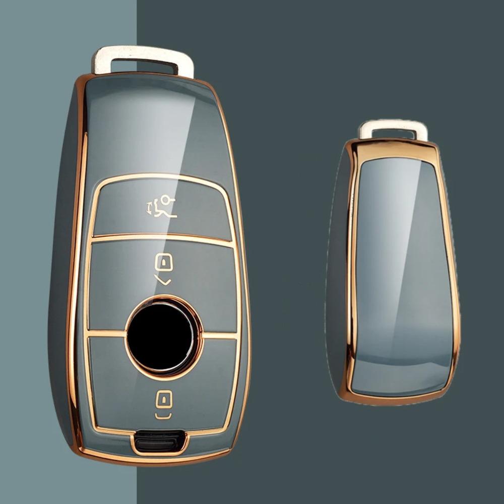 Fashion TPU Car Remote Key Case Cover Shell for Mercedes Benz A C E S G Class GLC CLE CLA GLB GLS W177 W205 W213 W222 X167 AMG