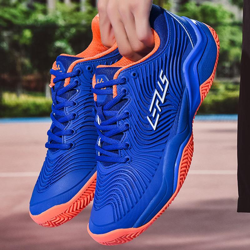 Men Women Professional Badminton Shoes Athletic Shoes Durable Anti-Slip for Volleyball Sneakers Outdoor Tennis Shoes Comfortable