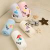 Princess Name Embroidery 40-Count Kindergarten Towel Set of 5