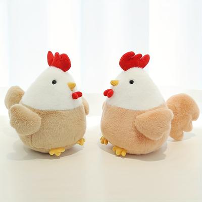 1 Cute Doll, Chicken Doll, Plush Toy, Soft and Comfortable Chicken Doll, Hen Rag Doll, Sleep Doll, Pillow As A Gift