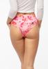 Seamless Patterned Brazilian Briefs with Lace Mallow