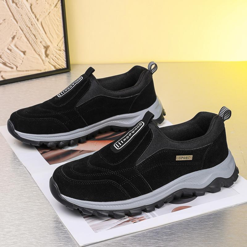 Large Size Men's Sports and Leisure Lightweight Couple's Spring and Autumn New Men's and Women's Outdoor Mountaineering Running Shoes