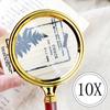 Easy To Use Science Tool Loupe Jewelry Handheld Loupe Magnifier Reading Newspaper Magnifying Glass