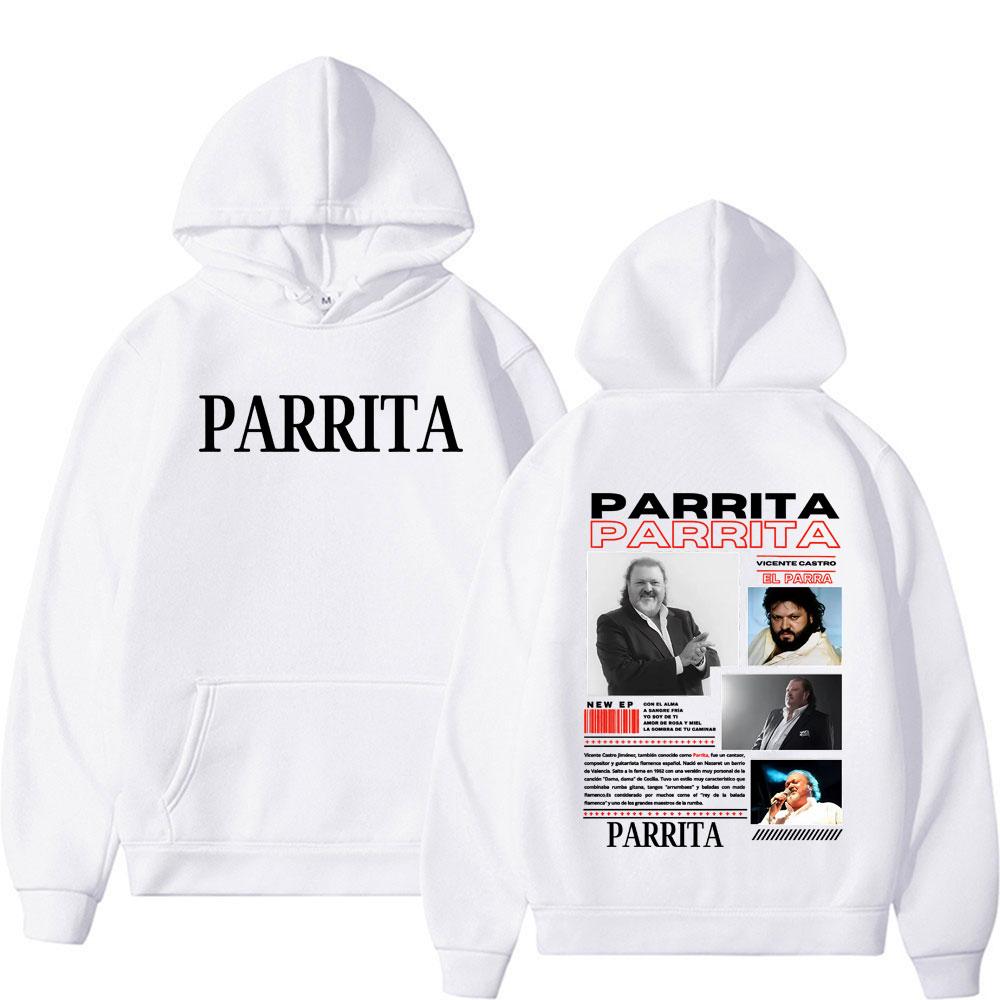 Hot Sale Limited Parrita Music Album Tour Graphic Hoodie Men Women Classic Oversized Comfort Hoodies Fashion Vintage Sweatshirts