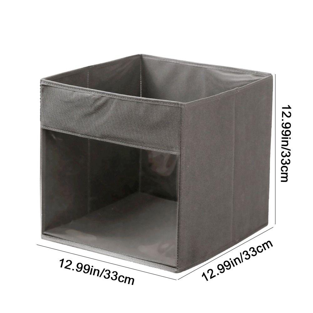 Non-woven Fabric Comic Book Bag Large Capacity Miscellaneous Storage Box Toy Organizer  for Home