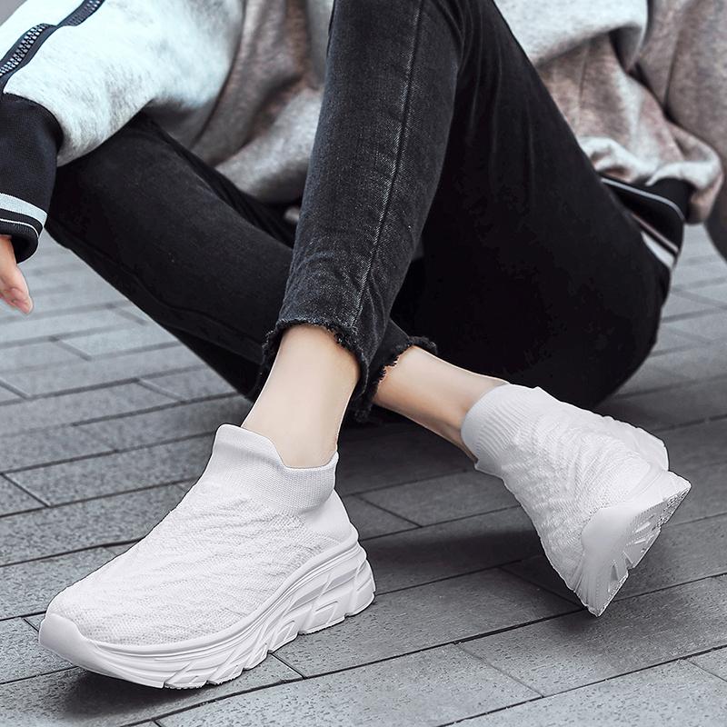 Fashion Men Casual Sport Shoes Breathable Lightweight Sneakers Outdoor Mesh Black Running Shoes Athletic Jogging Tenis Walking Shoes