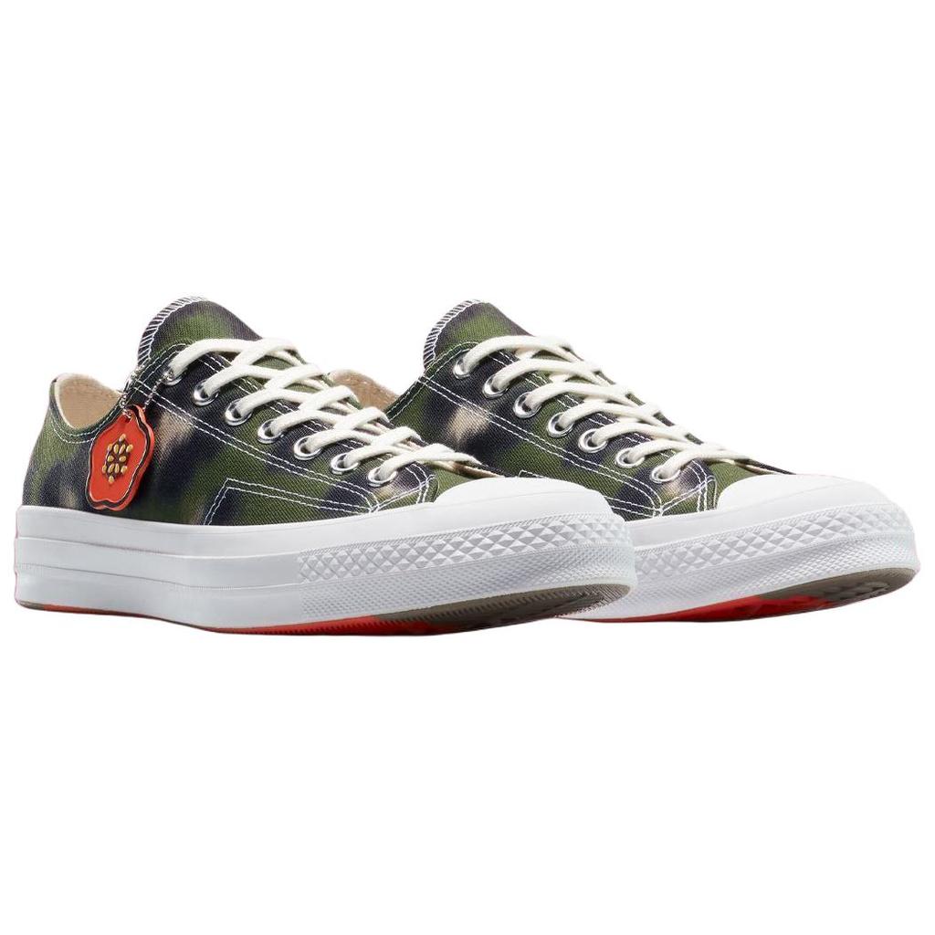 Kenzo X Converse Chuck 70 Low Cypress Black White Unisex Sneakers Green A16291C