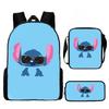Lilo Unisex Kids Backpack Set Waterproof Oxford School Activities Outdoor