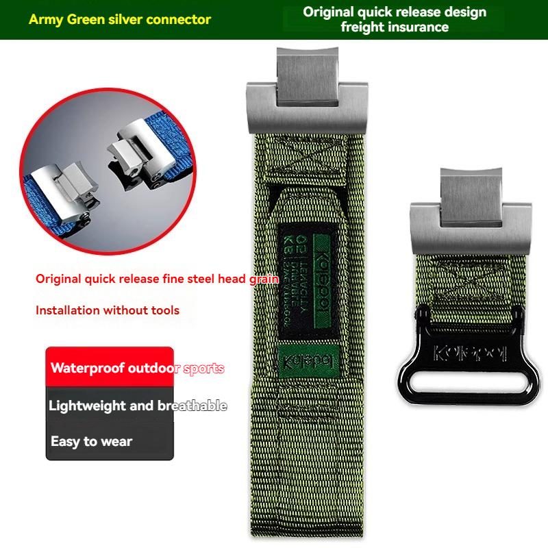 For Casio5672 MTG-B3000 Fashionable and personalized modification nylon canvas watch strap Wristband accessories Send tools