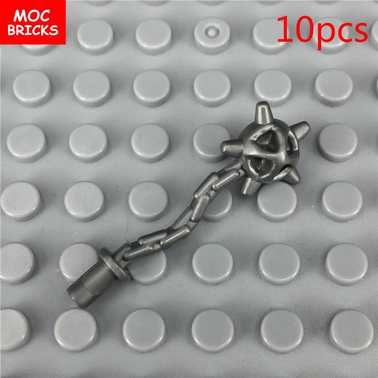 MOC Bricks Sleeve Sword Gun Knife Whip Bow Arrow Oil Bottle Box Soldier Army Action Figure Building Blocks Dolls Boys Toys