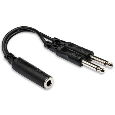Hosa Y Cable Mono F To Dual Mono M YPP-106
