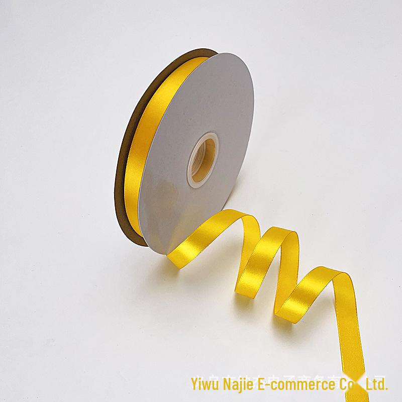 Gold Ribbon Set: 4cm, 2.5cm, 6mm Rolls for DIY Bows & Gift Decoration