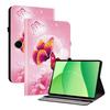 For Oppo Pad SE Leather Case Pattern Printed Stand Tablet Cover with Card Slots