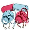 Bag Base And PU Leather Strap Adjustable Drawstring Rope Crafting Components For Handmade Dumpling Bags Designs