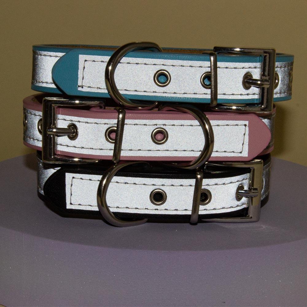 Haustierhalsband Punk Nieten Explosiv Personalisiert Metall Schnalle Verstellbar Katze und Hund Universal Halsbedeckung Lederhalsband