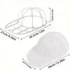 Borsa Portatile per Lavaggio Cappelli Protezione Anti-Deformazione Rete Pulitore Per Cappelli da Baseball