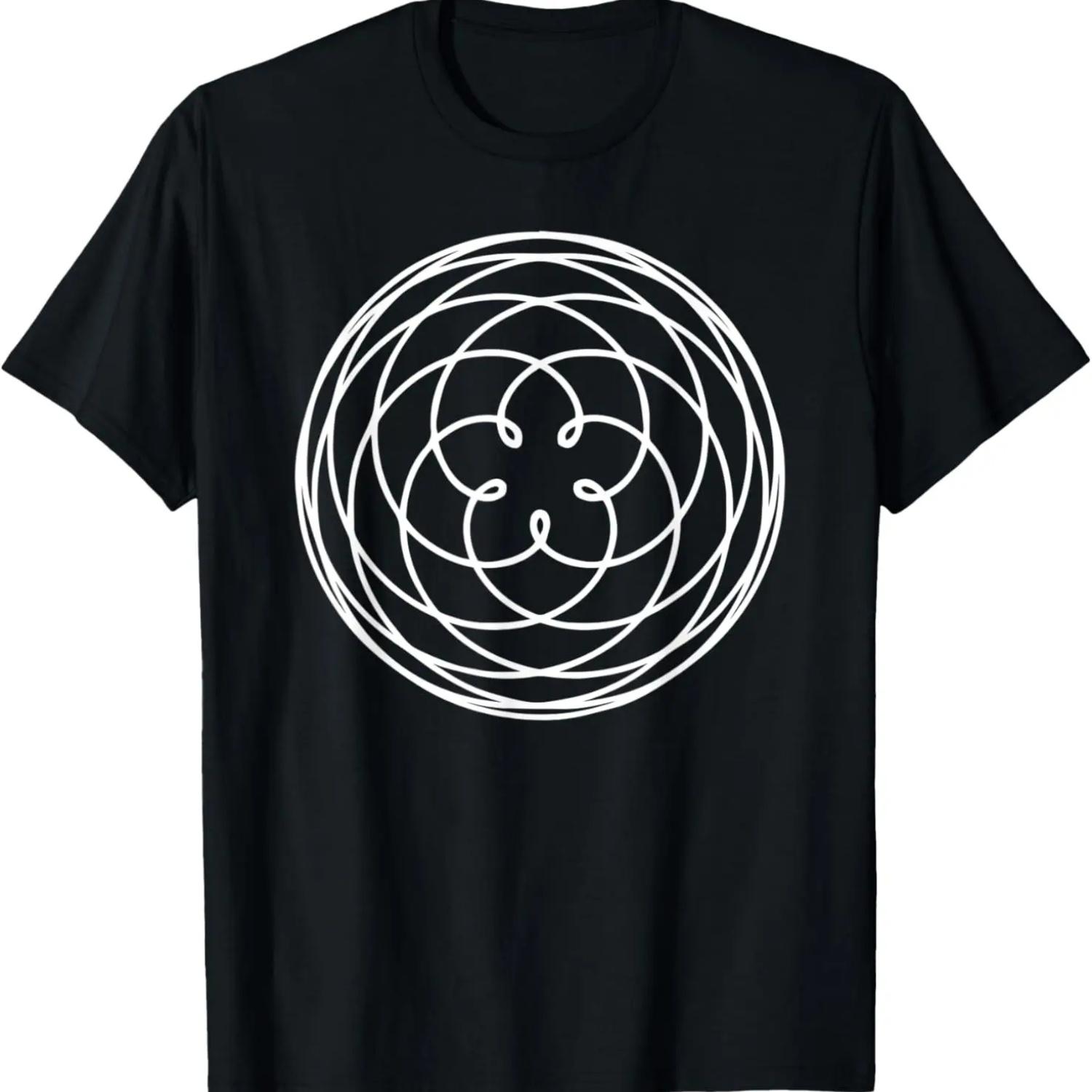 Футболка с символом Розы Венеры S чёрный