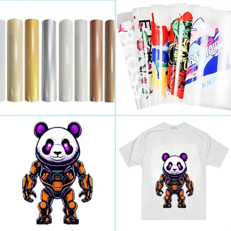 10 Pcs A3/A4 Adhesive Patches Double-Sided Adhesive Film Iron On Patches For DIY Projects And Fabric Decorations