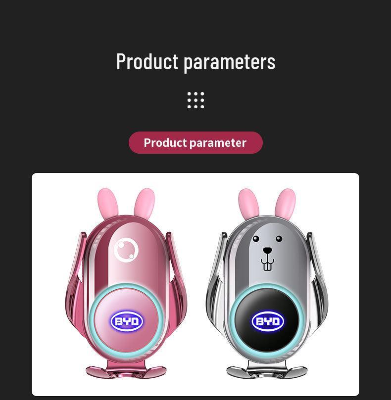 Kompatybilny uchwyt samochodowy dla modeli BYD: S6, S7, Song Pro/Max/Plus, Tang DM, Han EV, Yuan, Qin