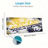 Pumas Fc Color Mouse Pad Large Gaming Table Cushion Non-slip Laptop Tablet Big Mousepad XXL Mat Mini PC Playmat With Lock Edge