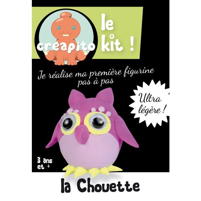Kit Pâte à modeler enfant Creapito La chouette