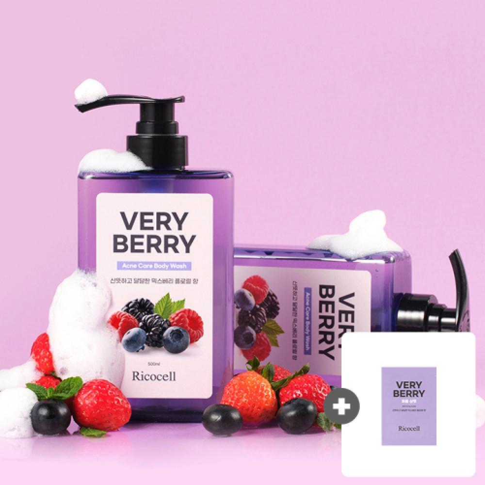 

Ricocell Ricocell Berry Berry Acne Relief Body wash+Ricocell Berry Berry Perfume Shampoo 10ml 10 Pouches NONE