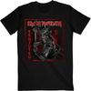 ** Iron Maiden SENJUTSU COVER Distressed T-shirt **