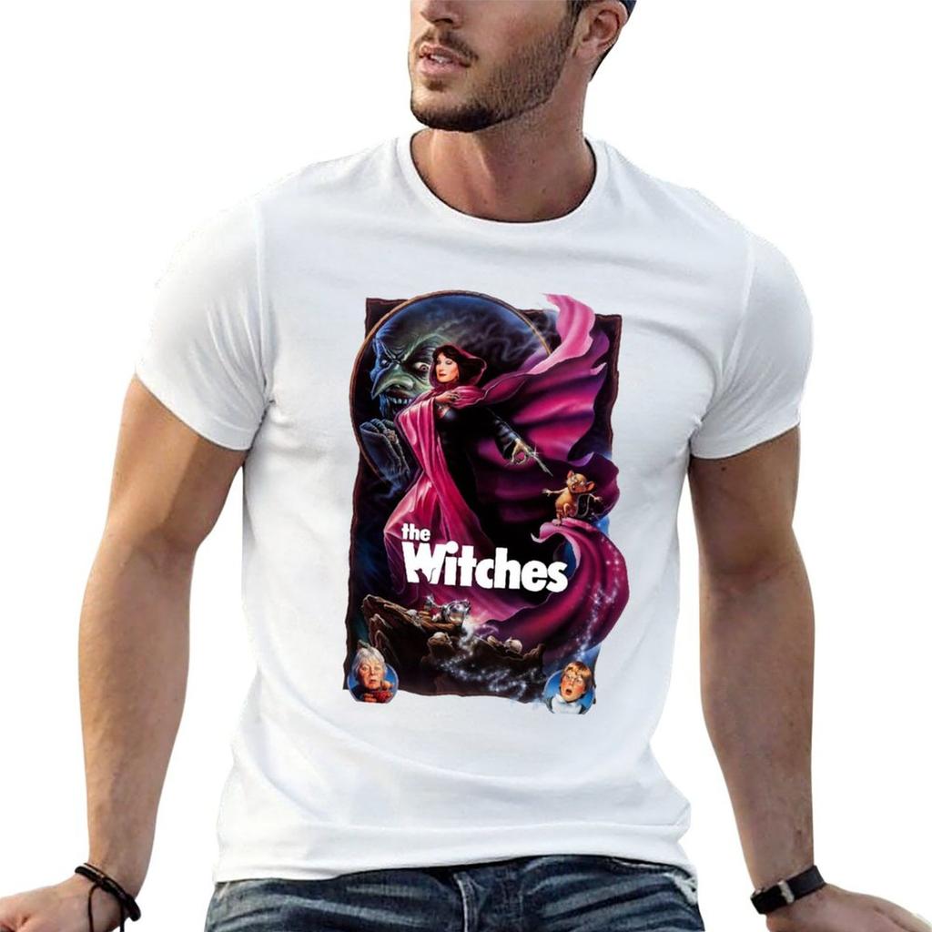 The Movie Witches Original Art1990vhsgasm Video Horror Merch TShirt Plus Size Gym Sports TShirt