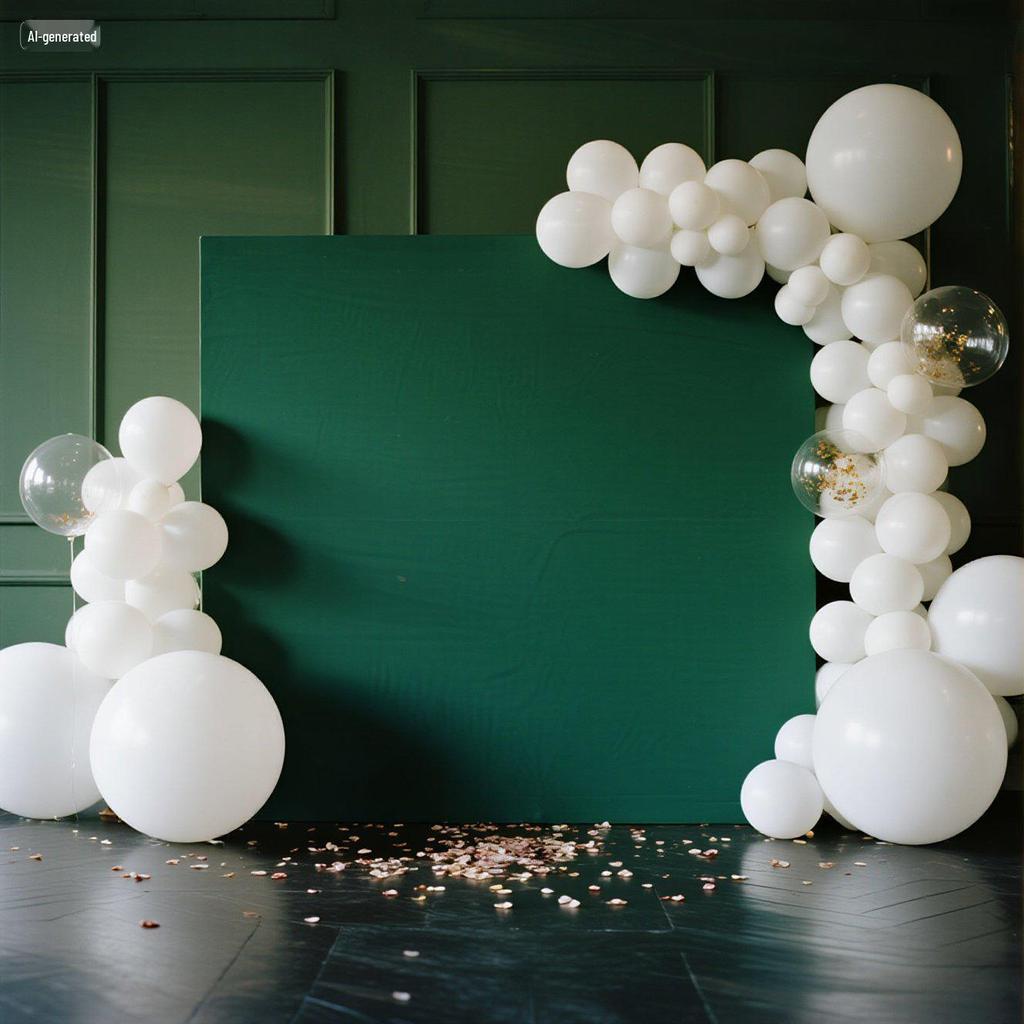 Wedding Square Arch Background Fabric Cover for Parties and Events