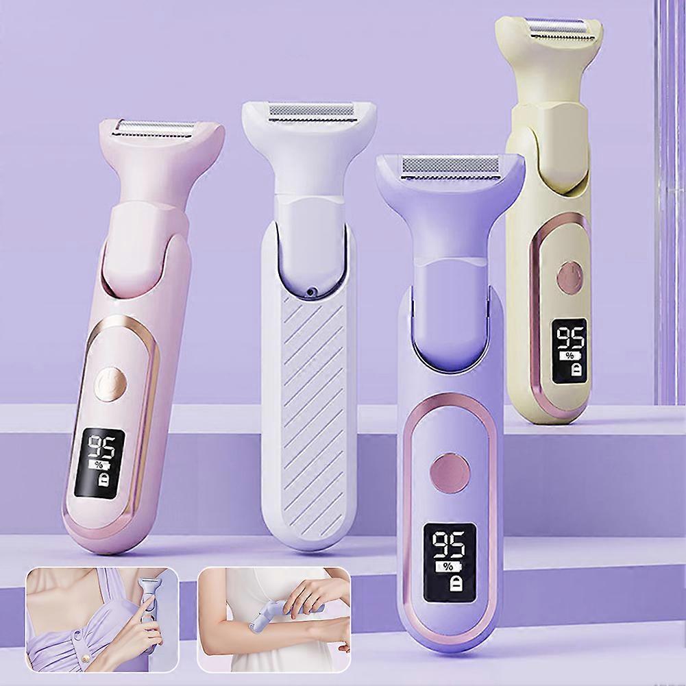 Women Epilator 5 in 1 Electric Cordless Hair Shaver Portable Painless Razors for Face Bikini Trimmer