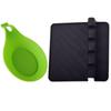 Tianlin Silicone Spoon Rest & Tableware Mat – Heat-Resistant Rack & Storage Organizer