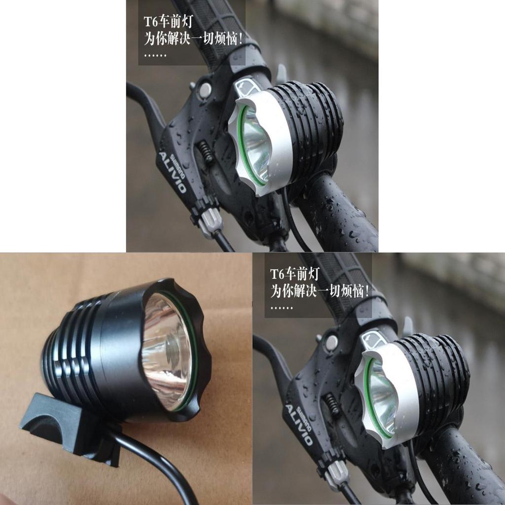 Bicycle Mountain Bike Usb Headlight Front Light Power Bank For Night Riding