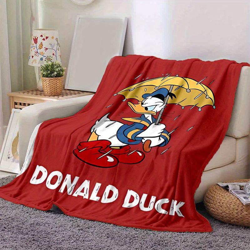 1pc, Donald Duck Throw Blanket, Cozy & Soft Cover for Home Decor, Couch, Bed, Travel, Camping, Car, Beach, Office Nap, Perfect Gift IdeaW070