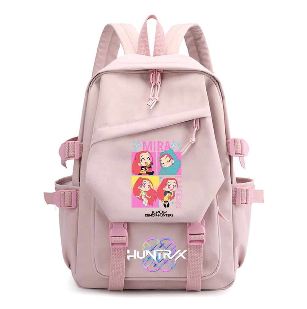 Cartoon K-pop Demon Hunters Printed Backpack for Teenager Boy Gril Schoolbag Children Student Waterproof Bookback Women Waterprooftravel Bag Kid Gift