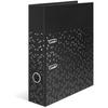 Ring Binder - Herma - 20120 - Black - 7 Cm Wide - Lever Mechanism