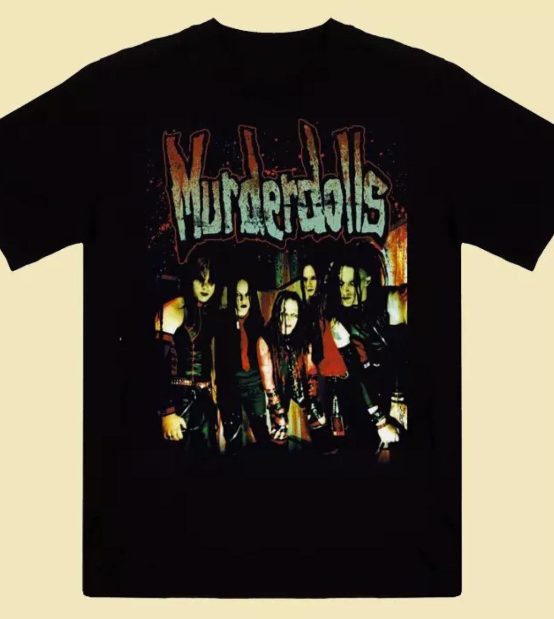 Murderdolls Band Black Unisex Cotton T-shirt All Size S