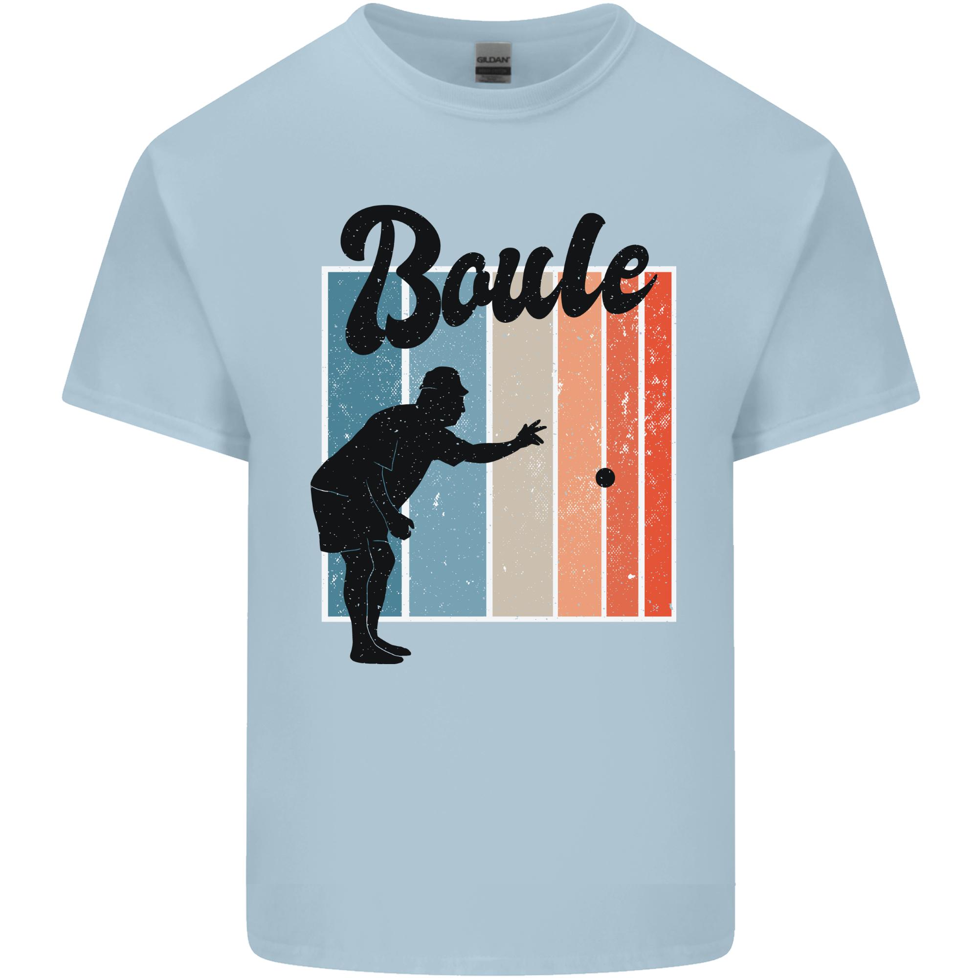 Boule Petanque Balls Bowls Unisexs Light Cotton TShirt S