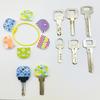 6pcs Key recognition sleeve,  with anti slip grip and rich colors, suitable for various key shape