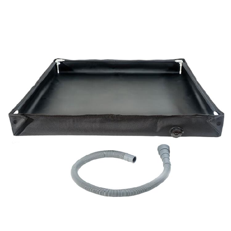 Quickly Dry Folding Shower Base Heavy Type Shower Tub with Drainages Hose for Outdoor Showers Camping Gear