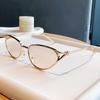 New women's sunglasses, European and American fashion big-name cat eye sunglasses, advanced sense UV-proof cycling glasses