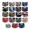 Large Bandeau Bohème Respirant Extensible Yoga Entraînement Cheveux Noués Femmes Africaines Filles Enveloppement de Tête Accessoires pour Cheveux