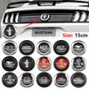 15CM Car Emblem Trunk Round Badge Sticker GT logo For Ford Mustang 5.0 ROUSH SHELBY GT 500 Cobra LAGUNA Tail Box Cobra Shape